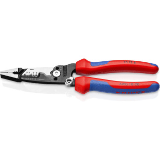 KNIPEX 13 72 8 SBA 8" Forged Wire Stripper 20-10 AWG