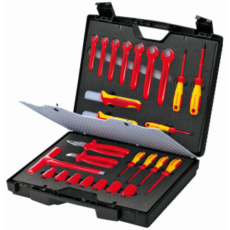 KNIPEX 98 99 12 26 Pc Standard Tool Kit-1000V Insulated