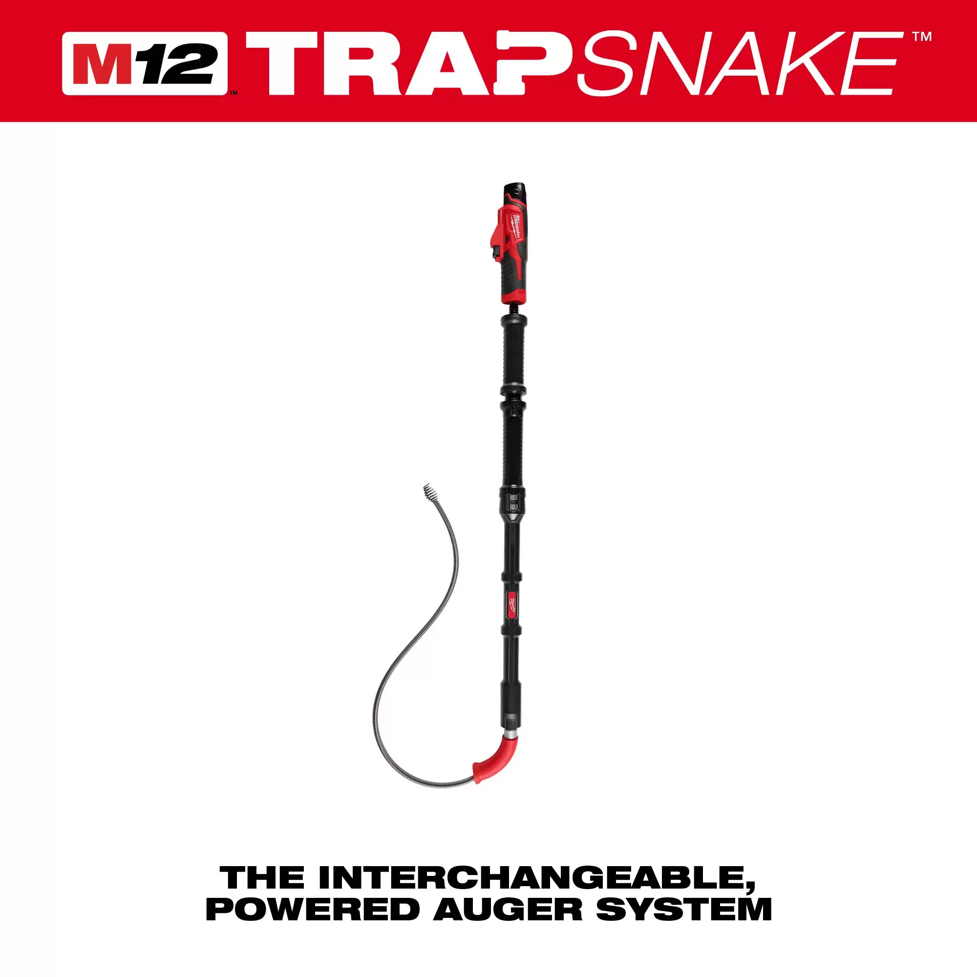 Milwaukee Part # 2576-21 - Milwaukee M12 Trap Snake 12-Volt