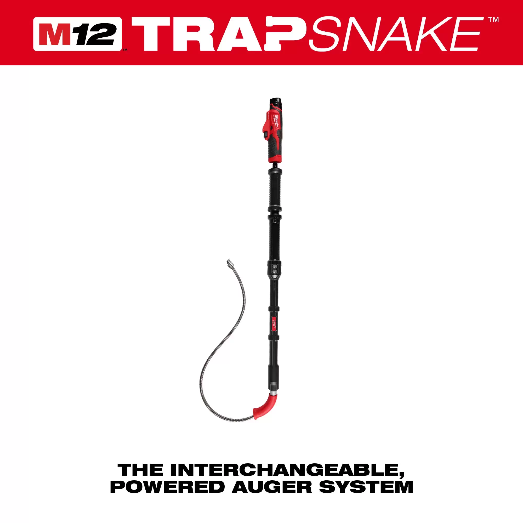 Milwaukee 3576 21 M12 TRAPSNAKE 6 Toilet Auger Adam s Tarp