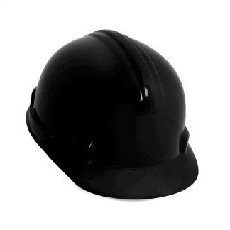 Degil Safety WCACHSR0BLK Black Dielectric Hard Hat, Ratchet Head Guard Supreme, CSA