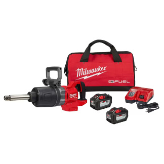 Milwaukee 2869-22HD M18 FUEL 18 Volt Lithium-Ion Brushless Cordless 1 in. D-Handle Ext Anvil High Torque Impact Wrench w/ ONE-KEY Kit