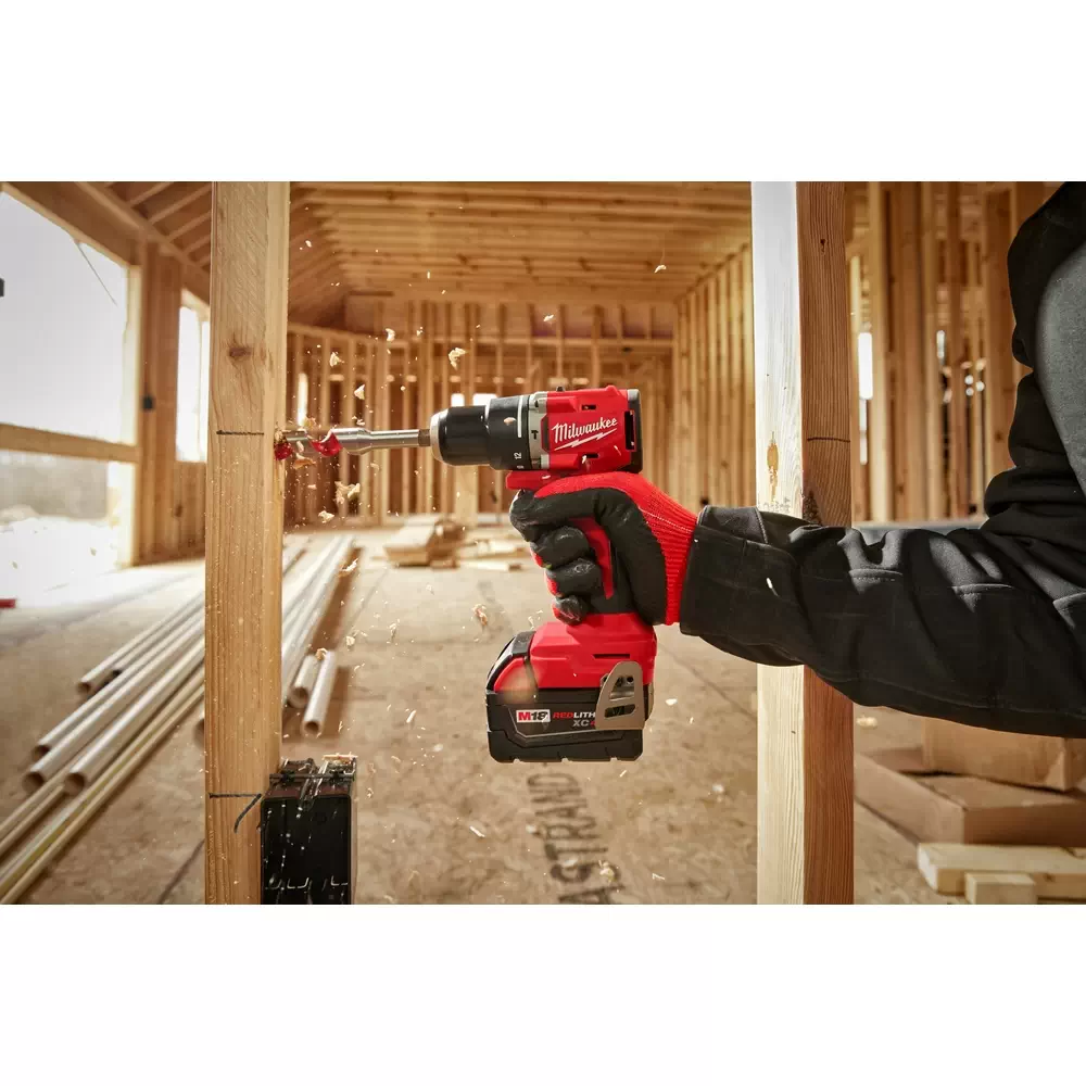 Milwaukee M18 18-Volt Lithium-Ion 1/2 in. Cordless Hammer Drill (Bare Tool  Only)