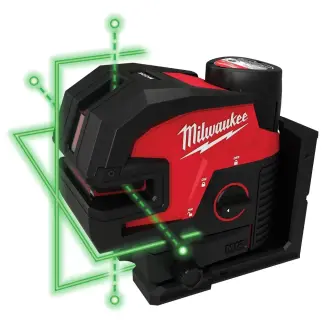 MILWAUKEE M12 Green 360° Single Plane Laser