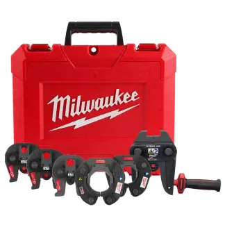 Milwaukee 49-16-2691SA 1/2 in. - 2 in. IPS-ASP Press Jaw &amp; Ring Kit for M18 FORCE LOGIC Long Throw Press Tool