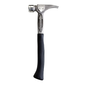 Stiletto TBM14RSC TiBone MINI-14 oz Smooth Face Hammer with 16 in. Curved Titanium Handle