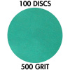 Klingspor 354576 FP 77 K T-ACT 6" H&L 0-Hole 500 Grit Sanding Discs, 100PK