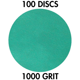 Klingspor 355608 FP 77 K T-ACT 6" H&L 0-Hole 1000 Grit Sanding Discs, 100PK