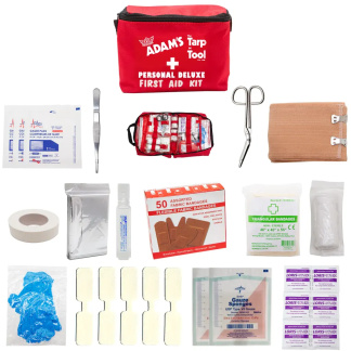Ram International FSPERSONALD Personal Deluxe First Aid Kit, Soft Bag