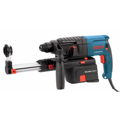 BOSCH 11250VSRD SDS-plus Bulldog Corded 7/8" Rotary Hammer with Dust Collection, 6.1A