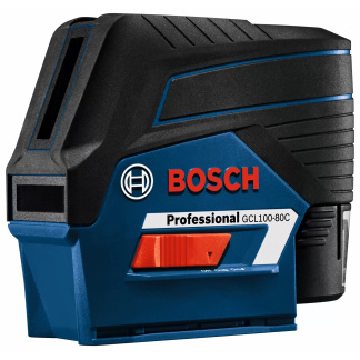 BOSCH GCL100-80C 12V Max Connected Cross-Line Laser with Plumb Points