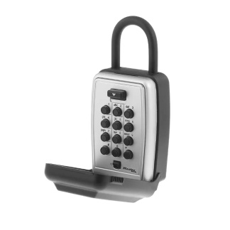 Master Lock 5422D 3-1/8in (79mm) Wide Set Your Own Combination Push Button Portable Lock Box