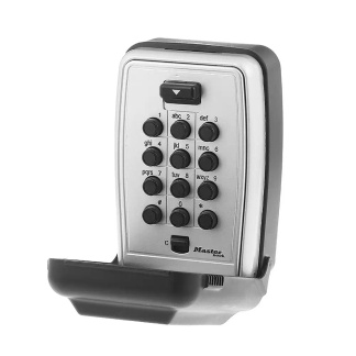 Master Lock 5423D 3-1/8in (79mm) Wide Set Your Own Combination Push Button Wall Mount Lock Box