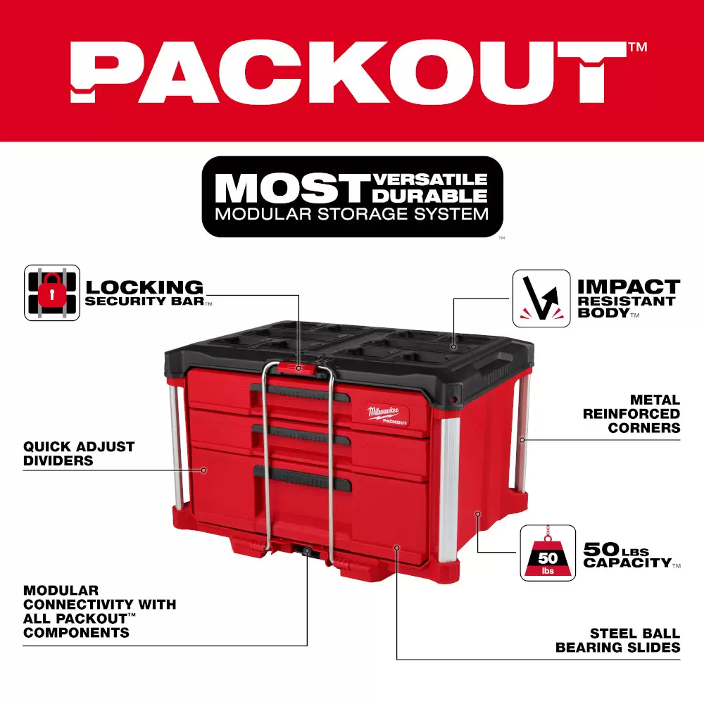 Milwaukee 48-22-8392B PACKOUT 20oz Tumbler - Black