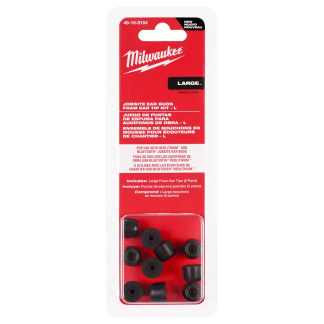 Milwaukee 49-16-0104 Large Jobsite Ear Buds Foam Ear Tip Kit, for 2191-21 USB Bluetooth Earbuds