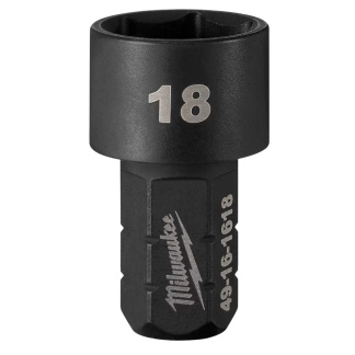 Milwaukee 49-16-1618 INSIDER Box Ratchet Socket 6 Point 18mm