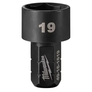 Milwaukee 49-16-1619 INSIDER Box Ratchet Socket 6 Point 19mm