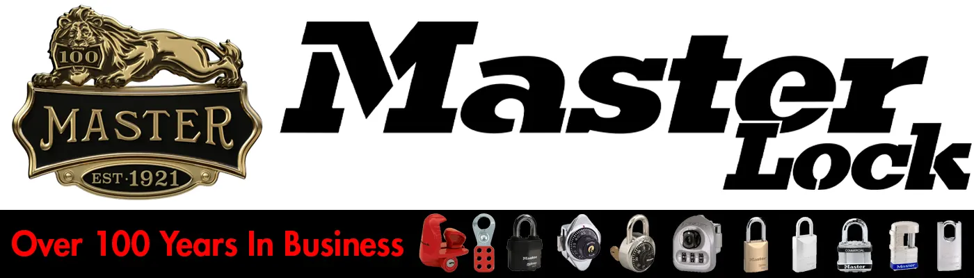 Banner: Master Lock offers a broad range of innovative security and safety solutions for consumer, commercial, and industrial end-users.