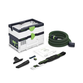 Festool 576941 Cordless Mobile Dust Extractor CLEANTEC CTC SYS I HEPA-Basic