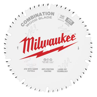 Milwaukee 48-40-1026 10" 50 Tooth Combination Circular Saw Blade