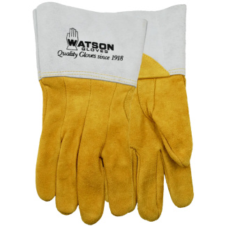 Watson 2755L Tigger Deerskin Leather Gloves With Kevlar Thread, Size L