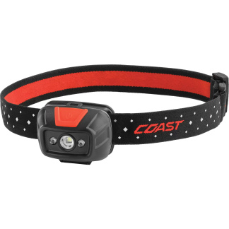 Coast 21679 FL19 AAA 250 Lumen LED Headlamp /w Red Light Mode