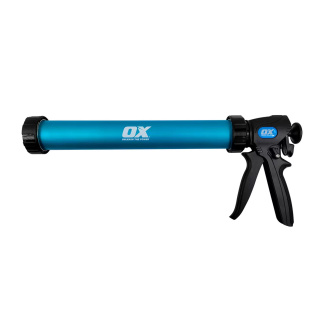OX Tools OX-P045560 OX Pro Series 20oz (600ml) Dual Thrust Sealant Gun for Sealant, Adhesive, & Caulk