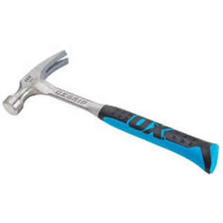 OX Tools OX-P082920 OX Pro Series 20oz (560g) Straight Claw Hammer