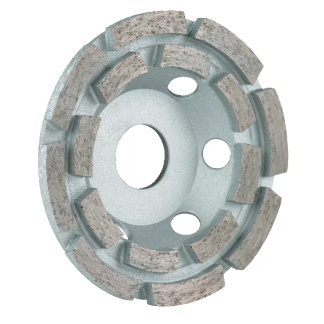 OX Tools OX-UCDT-4 OX Ultimate 4" Double Row Cup Wheel, 7/8"-5/8" Bore, 18 Segments