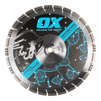 OX Tools OX-UDH10-16 OX Ultimate 16" Destroyer Segmented Diamond Blade