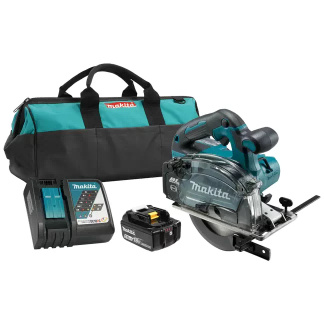 Makita DCS553RTX1 18V LXT Brushless Cordless 5-7/8" Metal Circular Saw (5.0 Ah Kit)