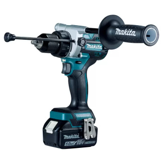 Makita DHP486RTE 18V Cordless 1/2" Brushless Hammer-Drill/Driver (5.0 Ah x2 Kit)