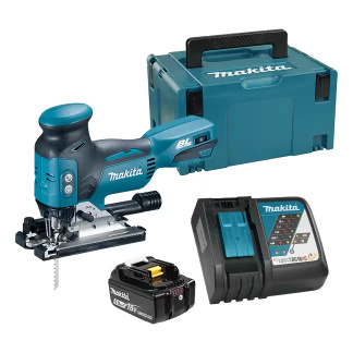 Makita DJV181RT1J 18V LXT Brushless Cordless Jig Saw w/Barrel Handle (5.0 Ah Kit)