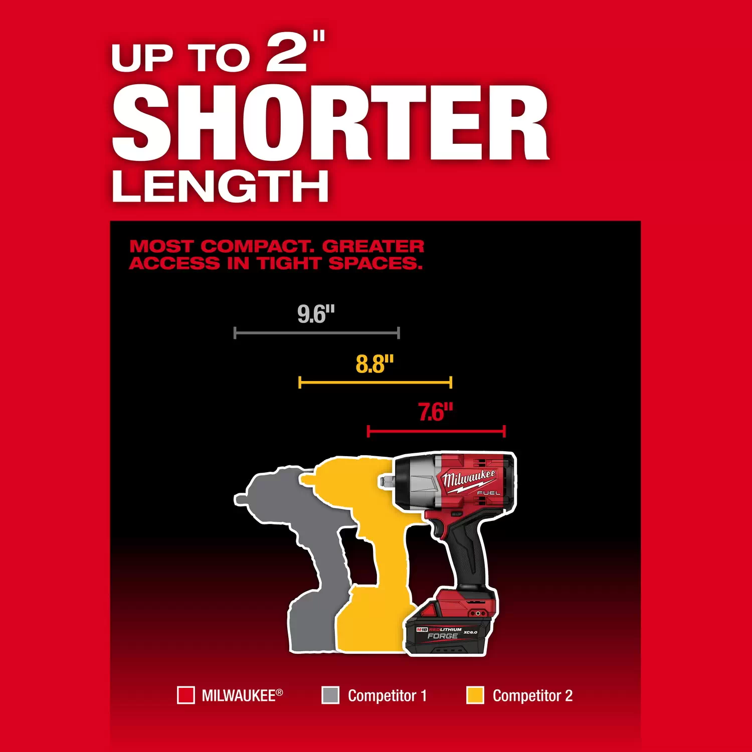 Milwaukee 2967 20 M18 FUEL 1 2 High Torque Impact Wrench w
