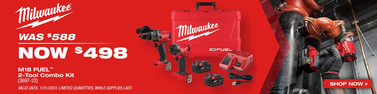 Milwaukee Mower with Free Blower Promo