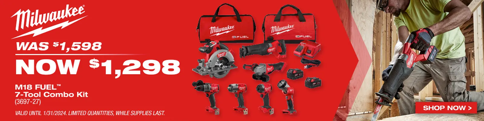 Milwaukee Mower with Free Blower Promo