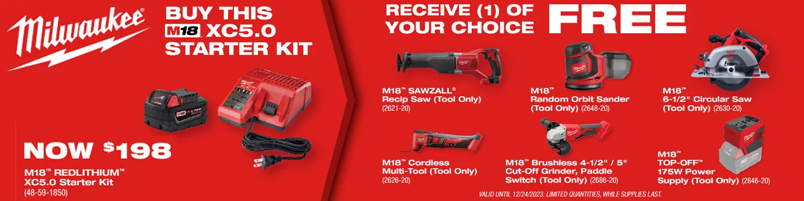 Milwaukee Mower with Free Blower Promo