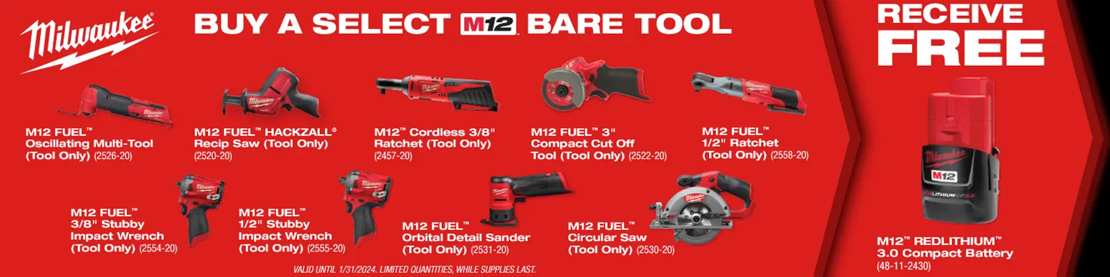 Milwaukee Mower with Free Blower Promo