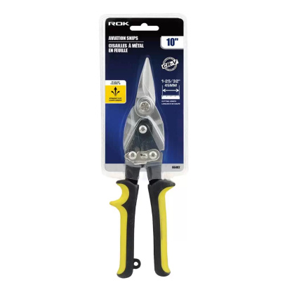 ROK 65402 10" Straight Aviation Tin Snips