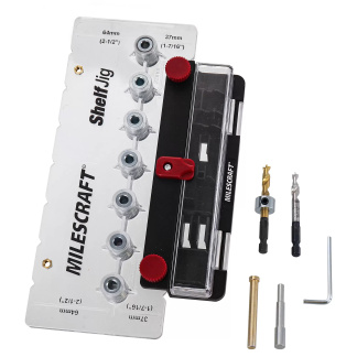 Milescraft 1343 ShelfJig Position & Drill Perfect Shelf-Pin Holes
