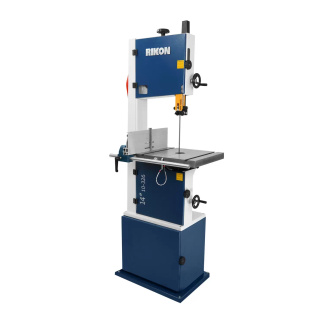 Rikon 10-326 14″ Wood Cutting Deluxe Bandsaw 1-3/4HP 14A - Precision and Power for Woodworking Enthusiasts