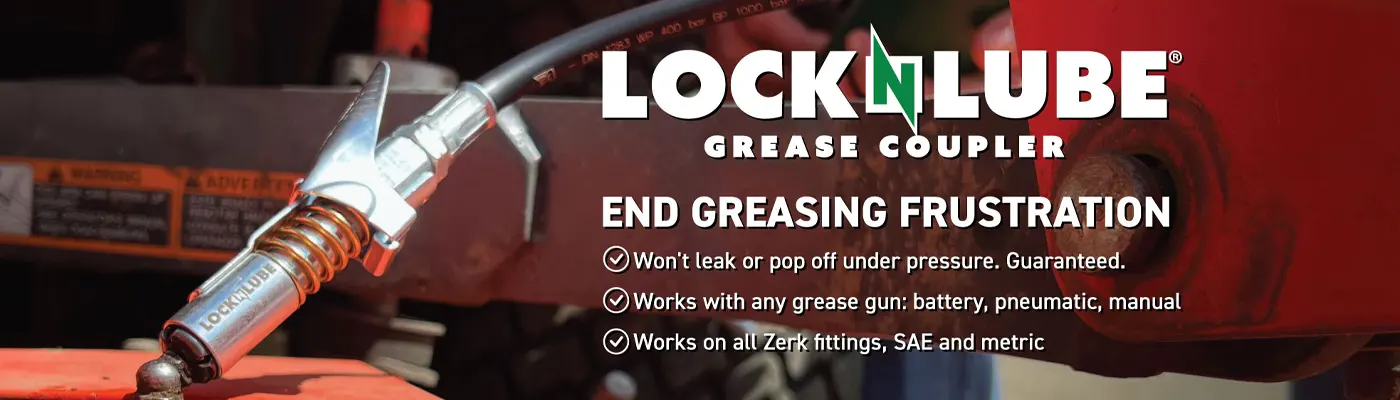 Banner LockNLube – Revolutionizing Greasing for Loggers, Farmers, and More!