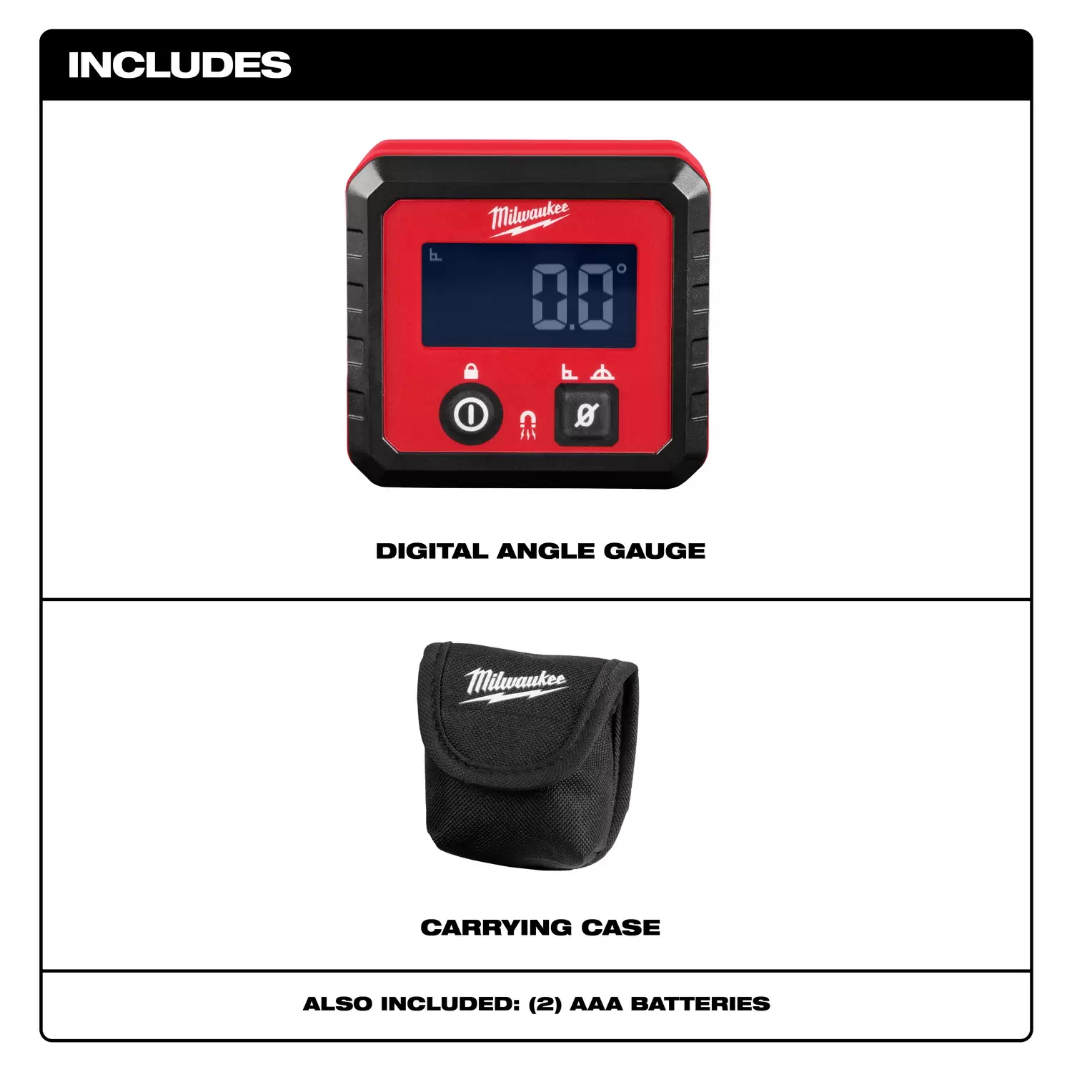 Milwaukee 48-22-5602 Digital Angle Guage and Digital Level