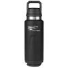 Milwaukee 48-22-8397B PACKOUT Black 36oz Insulated Bottle with Chug Lid
