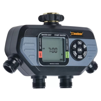Melnor 73280 HydroLogic Advanced 4-Zone Digital Water Timer