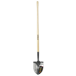 Garant GHR2FLS | 80151 8" Pro Series Round Point Shovel with Long Wood Handle