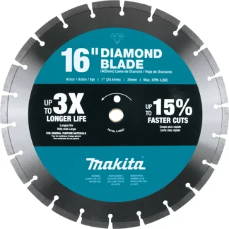 Makita E-02537 16" General Purpose Segmented Diamond Blade