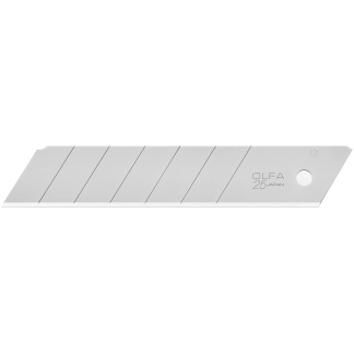 OLFA HB-20B 25mm Silver Extra Heavy-Duty Snap Blade, Pack of 20