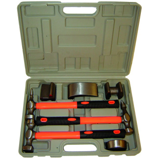 RODAC Canada RDRA657F 7 pc Body Hammer & Dolly Repair Kit