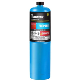 Tooltech 715071 14.1oz HAZ Propane Hand Torch Gas Cylinder